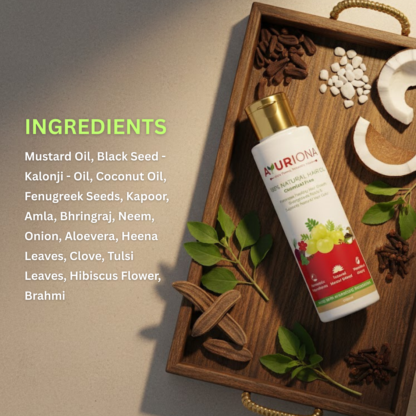 100% Natural Hair Oil