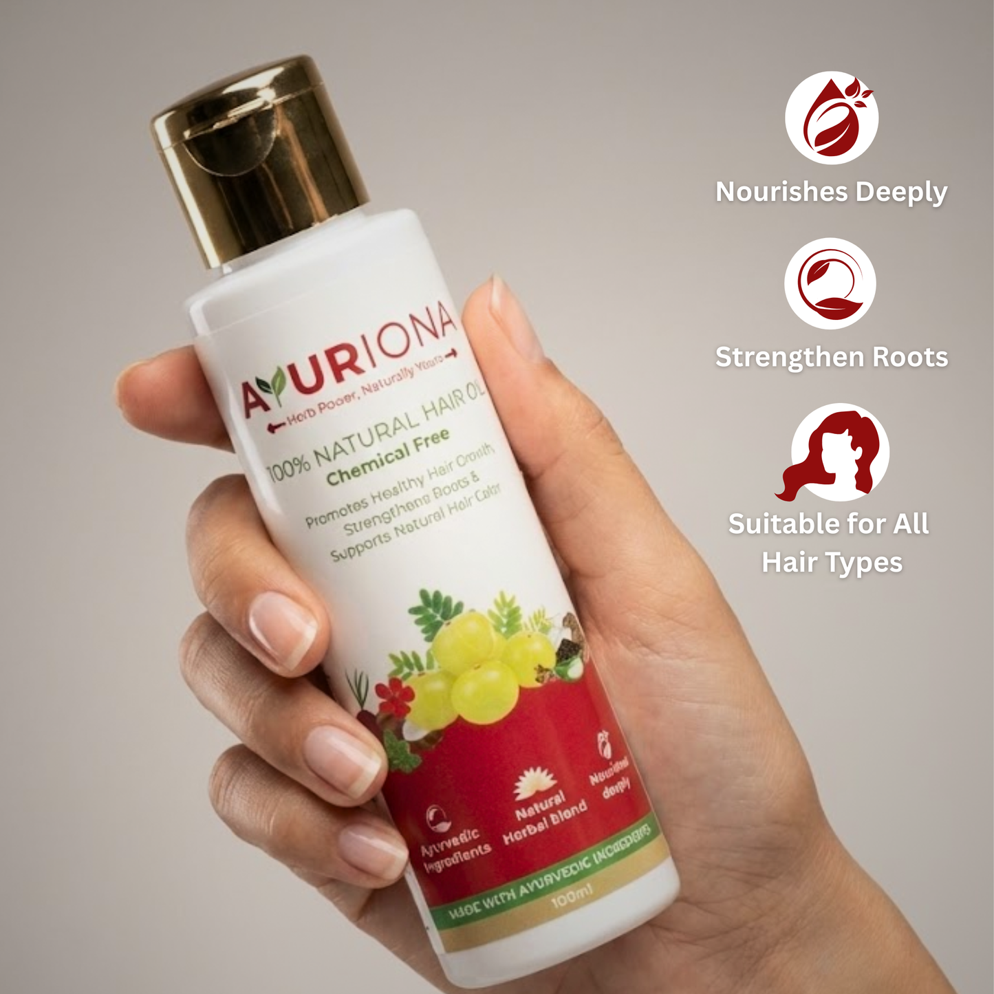 100% Natural Hair Oil